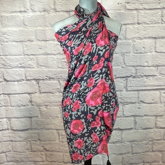 Floral wrap/scarf/kimono - Picture 10 of 12